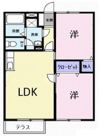 エンジェルコーポラスAの間取り画像