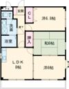 フローラ林 A棟の間取り画像