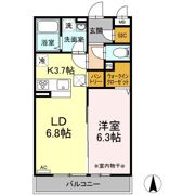 ベルティックⅢの間取り画像