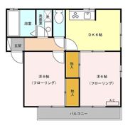 ハイム シンフォニア A・Bの間取り画像