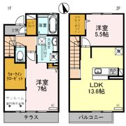 コタージュ六番館の間取り画像