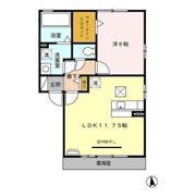 クルール Bの間取り画像