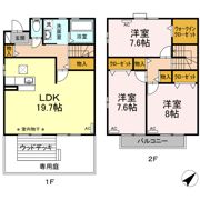 リビングタウン勝川 Cの間取り画像