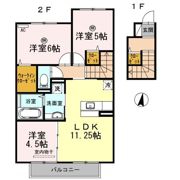 ラ ミア カーサの間取り画像