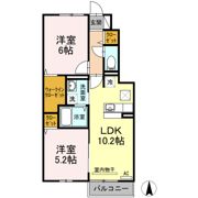ルミエール Aの間取り画像
