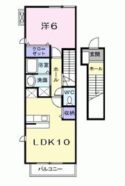 ヴィオラKの間取り画像