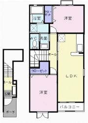 ベルグランデの間取り画像