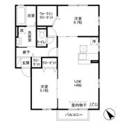 ビーノ Ⅰの間取り画像