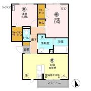 エスペーロ八潮の間取り画像