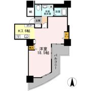 品川シーサイドビュータワー Ⅱの間取り画像
