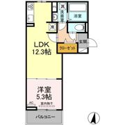 コンフォール・ロジェの間取り画像