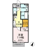D-room I-Aの間取り画像