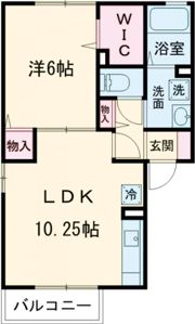 ヴィラクレストⅡの間取り画像