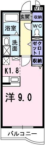 サンガーデン大忠の間取り画像
