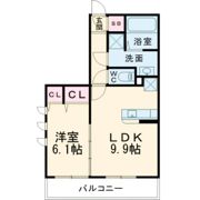フローラ城南の間取り画像