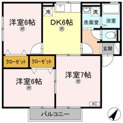 セジュール･ミナミ B棟の間取り画像