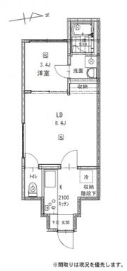 和FLAGの間取り画像