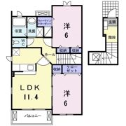 ジュネスメゾンの間取り画像