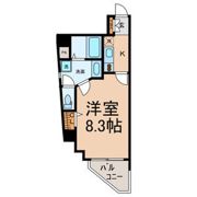 スカイコート葵の間取り画像