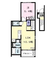 シェモア角割の間取り画像