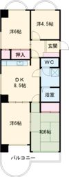 ロイヤルハウスの間取り画像