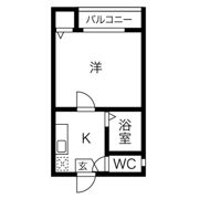 Kspace東別院の間取り画像