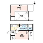 Pastoso K(パストーソケー)の間取り画像