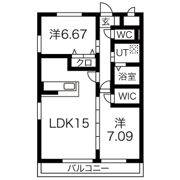 GRANDUKE鶴舞の間取り画像