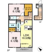 レーヴ豊栄の間取り画像