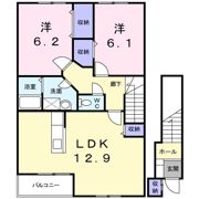 フレーズAの間取り画像
