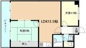 シャトー第一土山の間取り画像