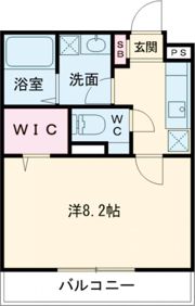 クラージュY・Sの間取り画像