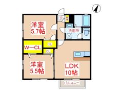 グランドメゾン住吉A棟の間取り画像