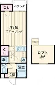 セザンヌ神野新田3の間取り画像