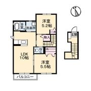 クラヴィエ林町の間取り画像