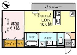 Erfolg(ｴｱﾌｫﾙｸ)の間取り画像