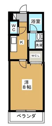 クレドール洛南 legendの間取り画像