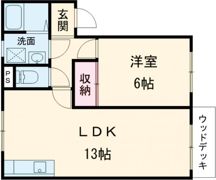 リュシオル石山の間取り画像
