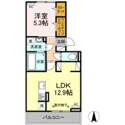 Dーroomカルミアの間取り画像