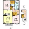 プラムコート木田 Aの間取り画像