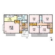 田中貸家の間取り画像