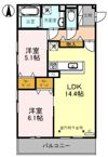 grand park南茨木の間取り画像