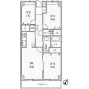 東雪谷マンションの間取り画像
