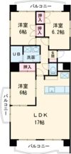 フィオーレ豊橋の間取り画像