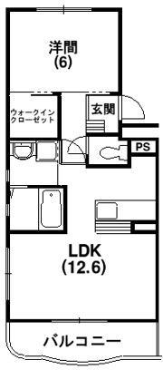 スプリングウインドの間取り画像