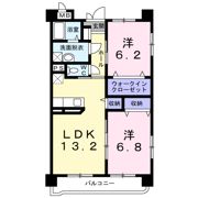 ハッピーフライトの間取り画像