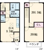 サンパレス白鳥の間取り画像