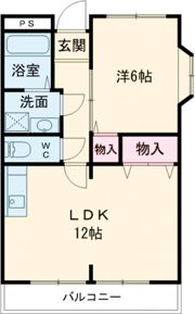 アーバンヤシロの間取り画像