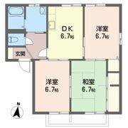 シャーメゾンにっしんの間取り画像