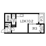 Jack sakaeⅠの間取り画像